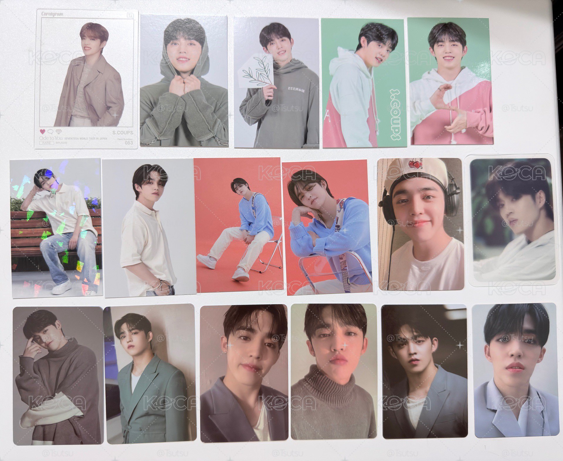 （現貨整圖17張出）seventeen 哲盤 日巡 隨機卡 日專 小卡