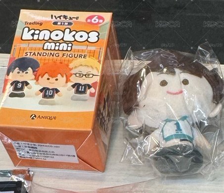 排球少年 ANIQUE KINOKOS 迷你掌中娃娃 蘑菇娃 及川