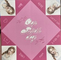 Our Birthday 摺紙 明信片 Party ver