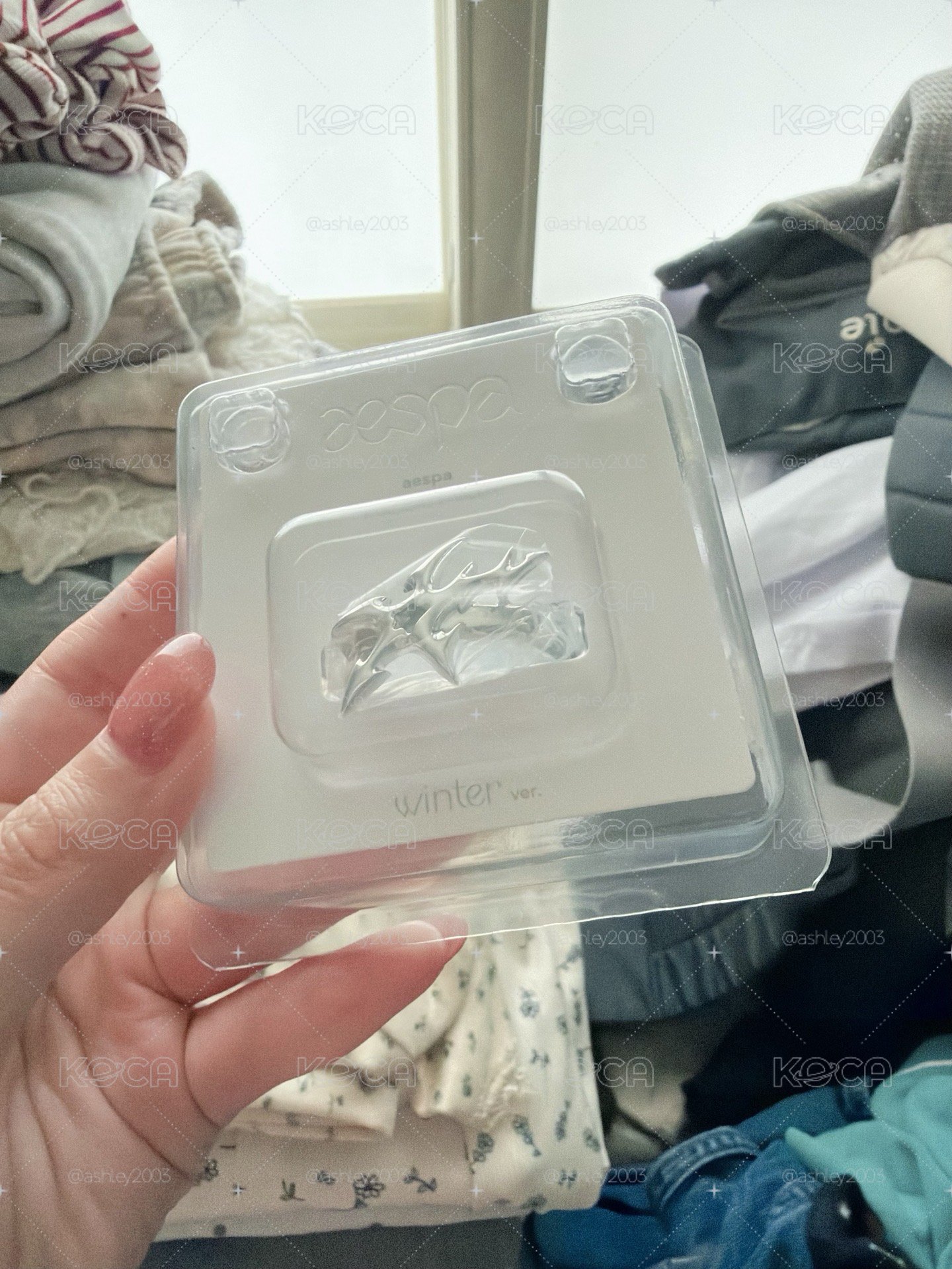 aespa 手燈裝飾