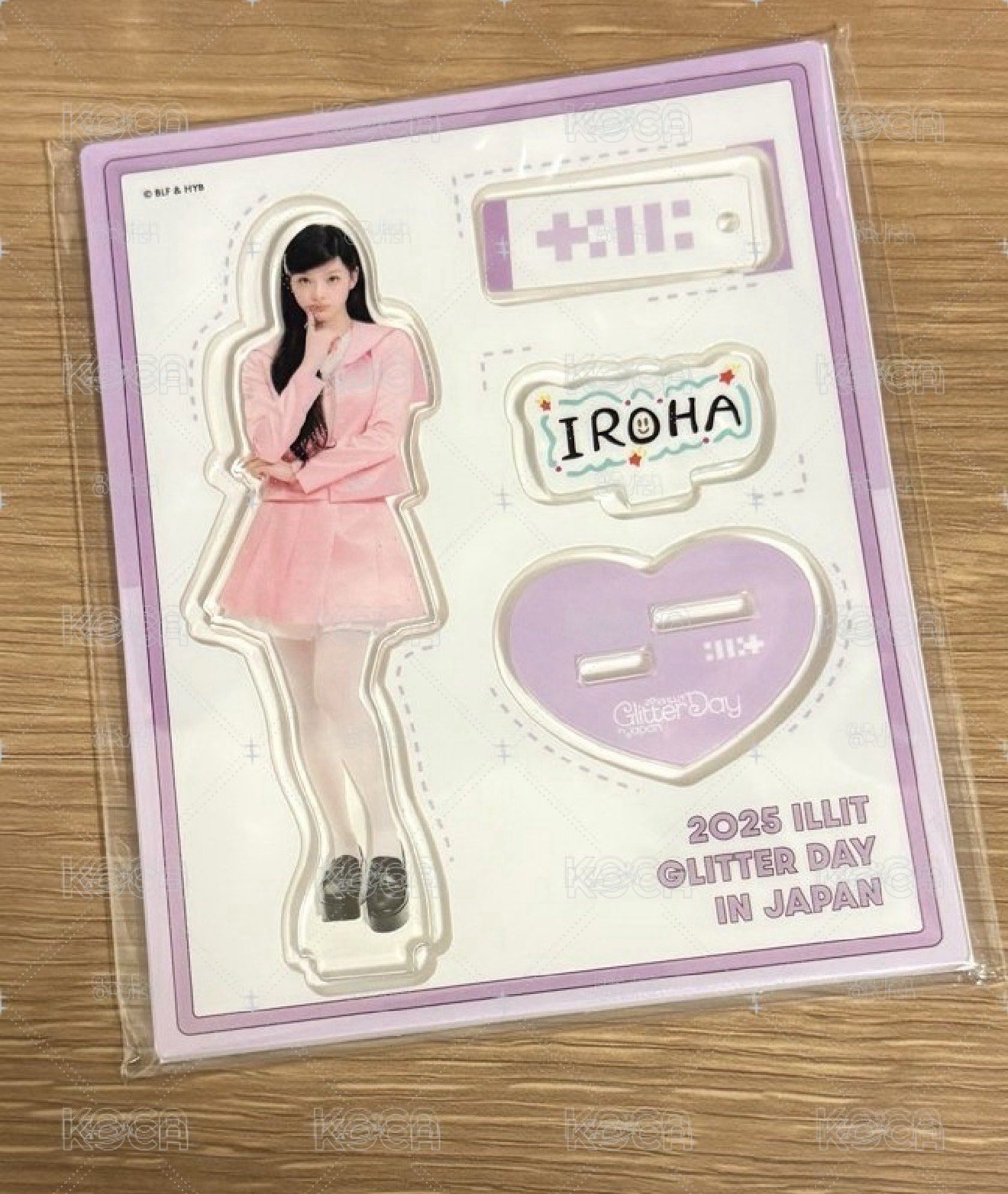 illit iroha 25年日本立牌