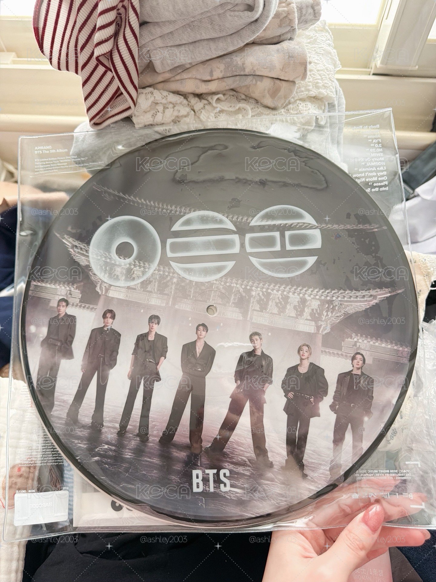 BTS 全員黑膠