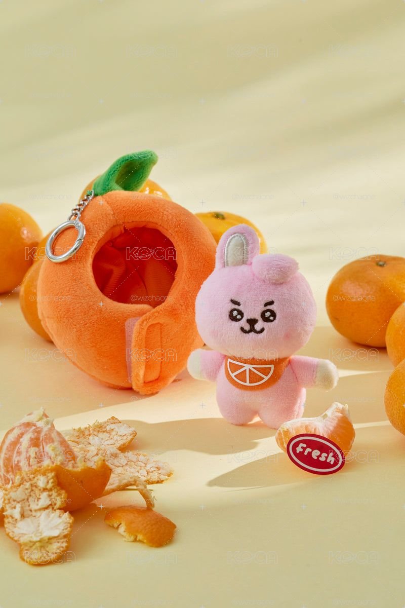 BT21 橘子派對鑰匙圈