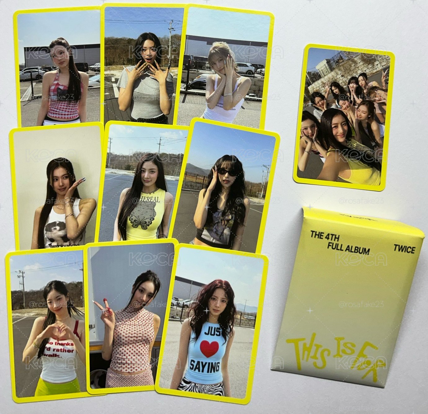 TWICE 預售禮