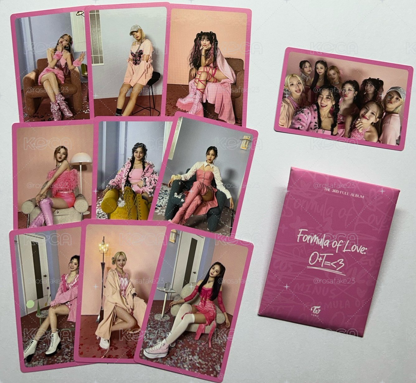 TWICE 預售禮