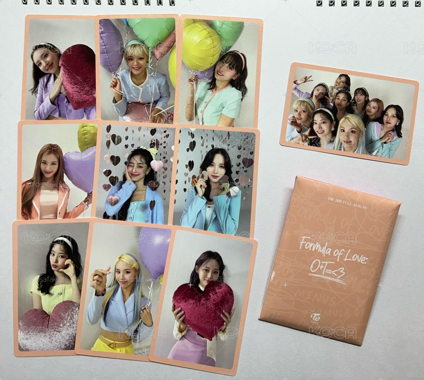 TWICE 預售禮