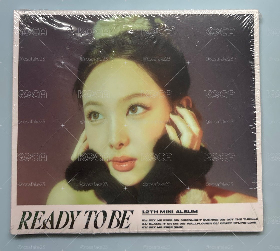 TWICE RTB娜單封未拆