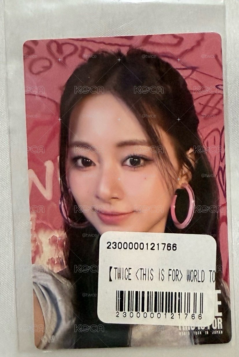 TWICE THIS IS FOR 子瑜一番賞