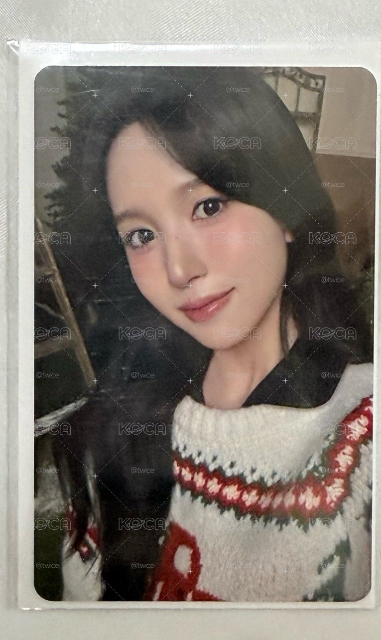 TWICE MINA 冬日滿額卡