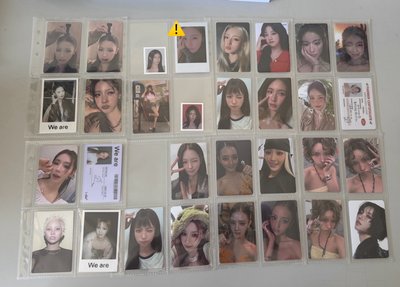圖一小卡+圖二專輯周邊全部1600
