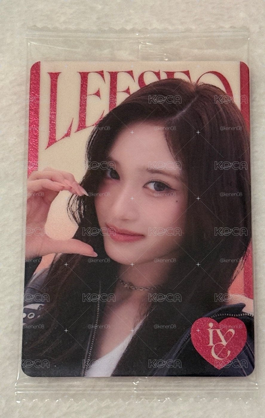 IVE 萬代餅乾卡 NO.12