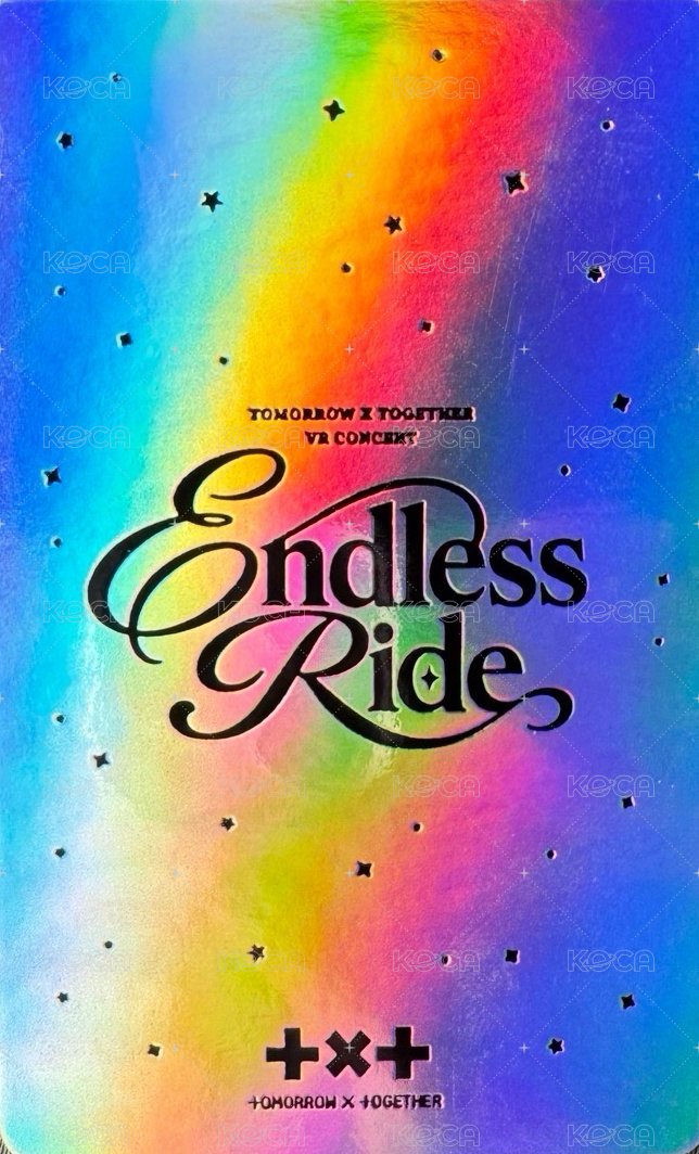 ENDLESS RIDE 電影卡  背面