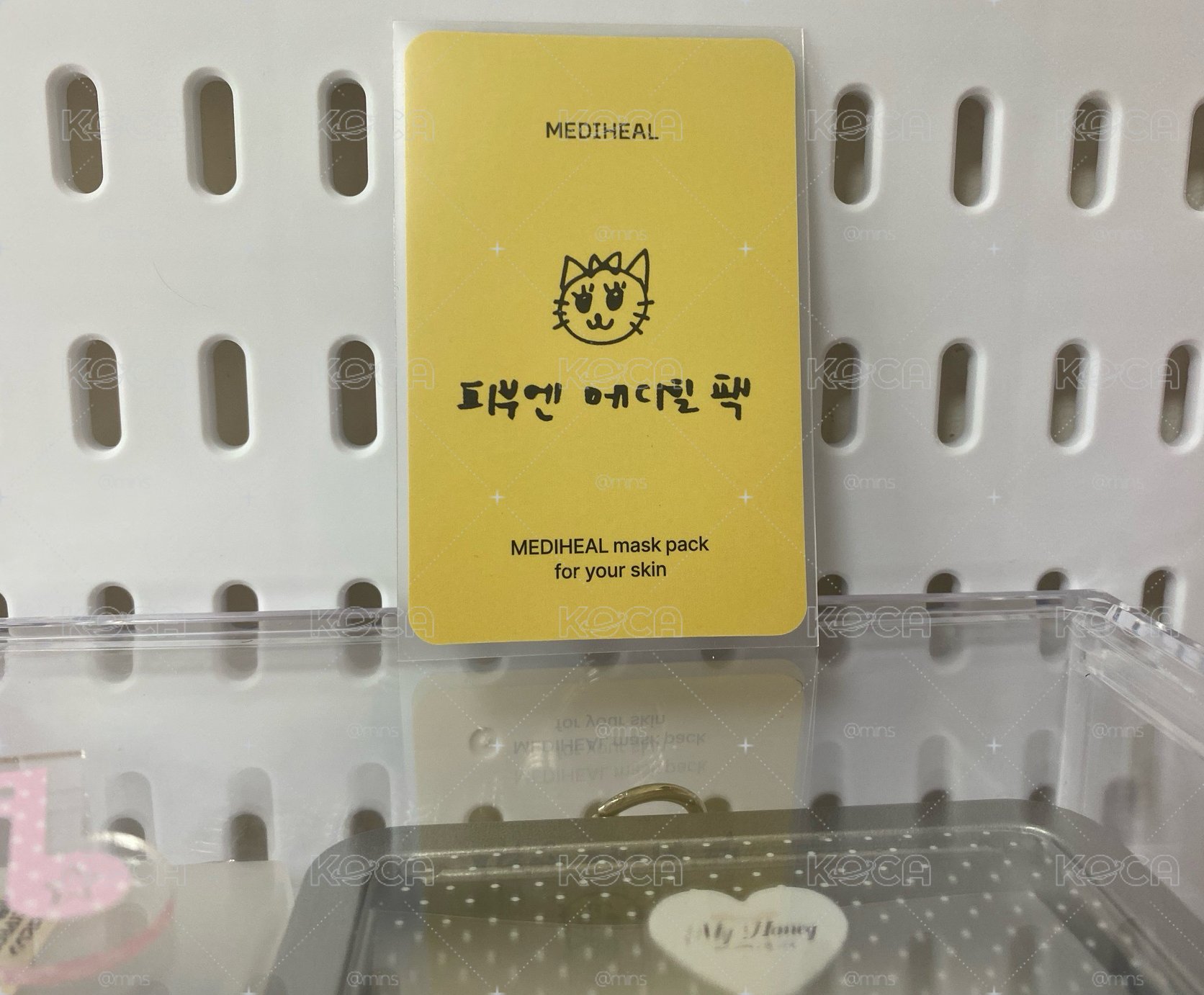 美迪惠爾 4.0代言卡 握拳