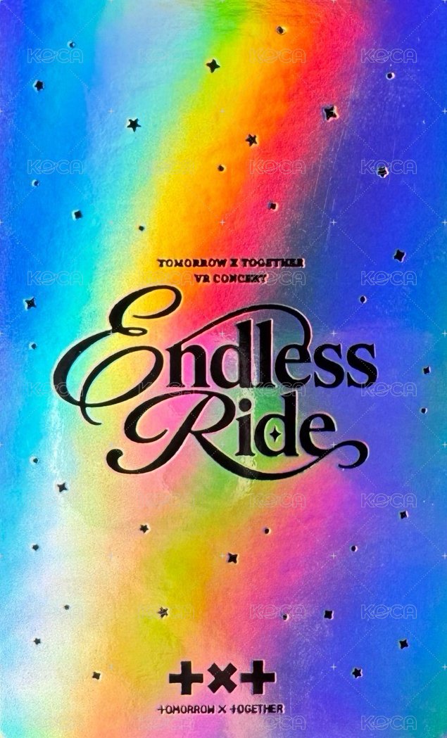 ENDLESS RIDE 電影卡  背面