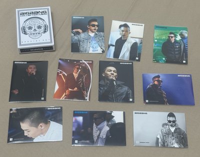 現貨 太陽 TAEYANG 綠骷髏小卡 一套 10張