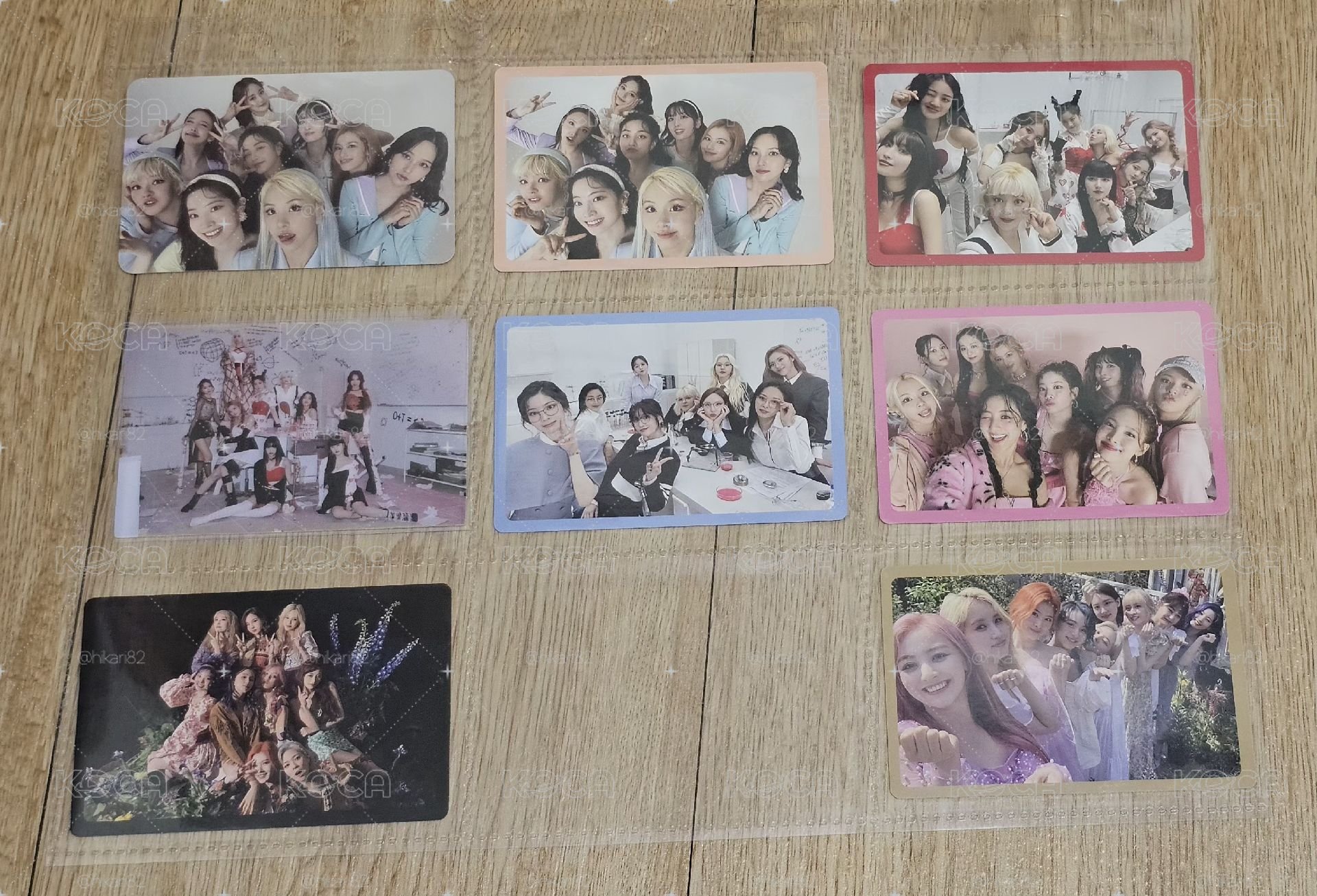 TWICE  團體卡
