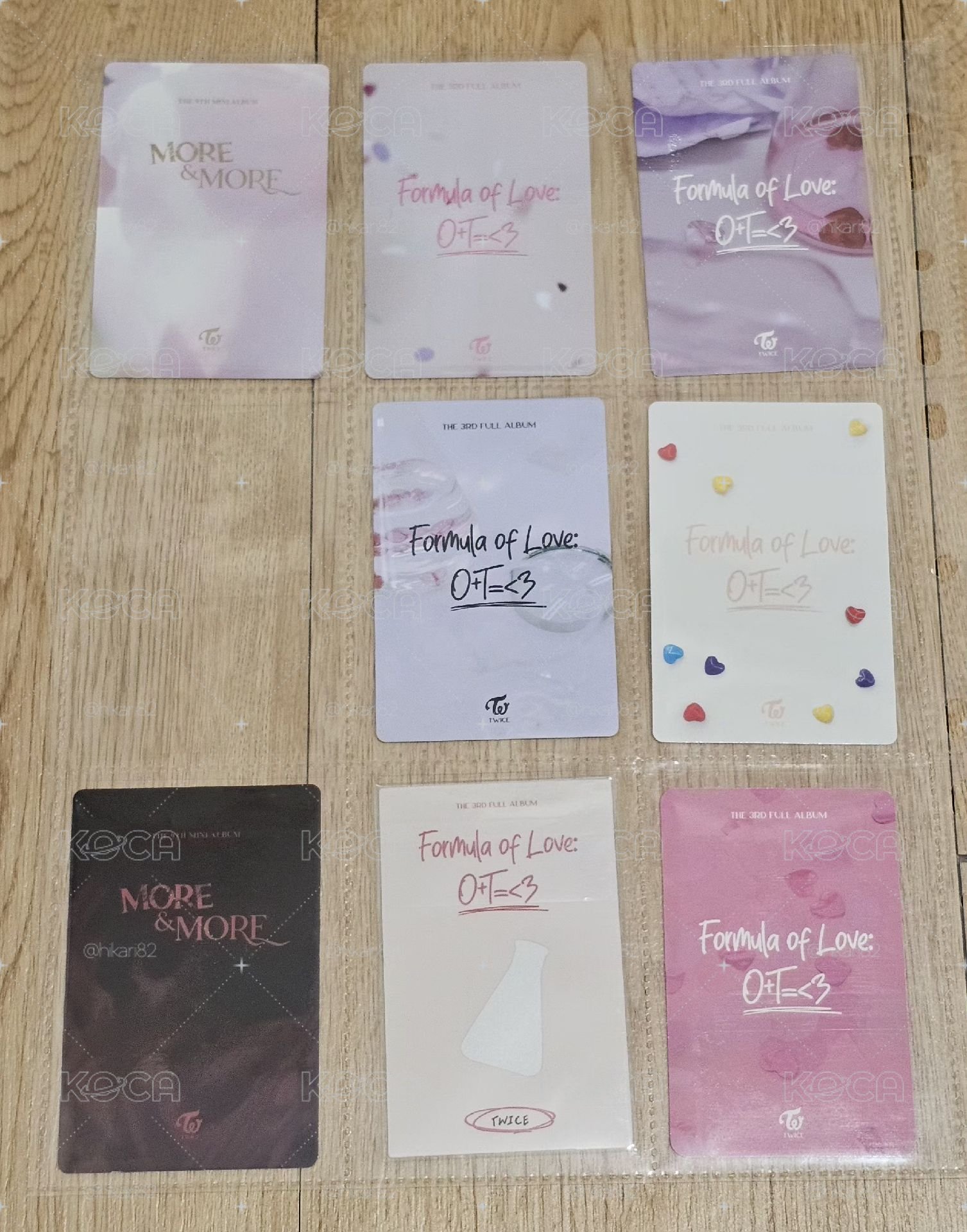TWICE  團體卡