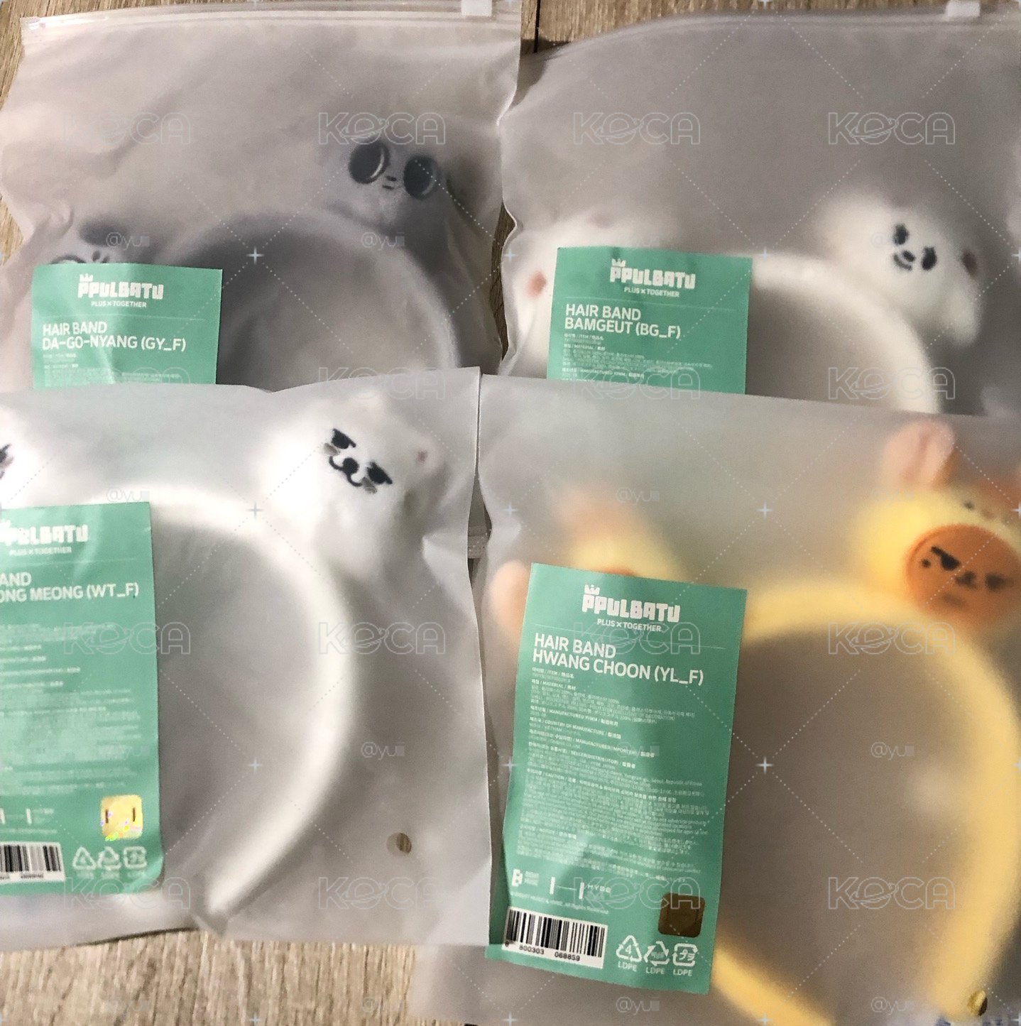 （現貨）角巴兔髮箍 猛/春/嘻/喵