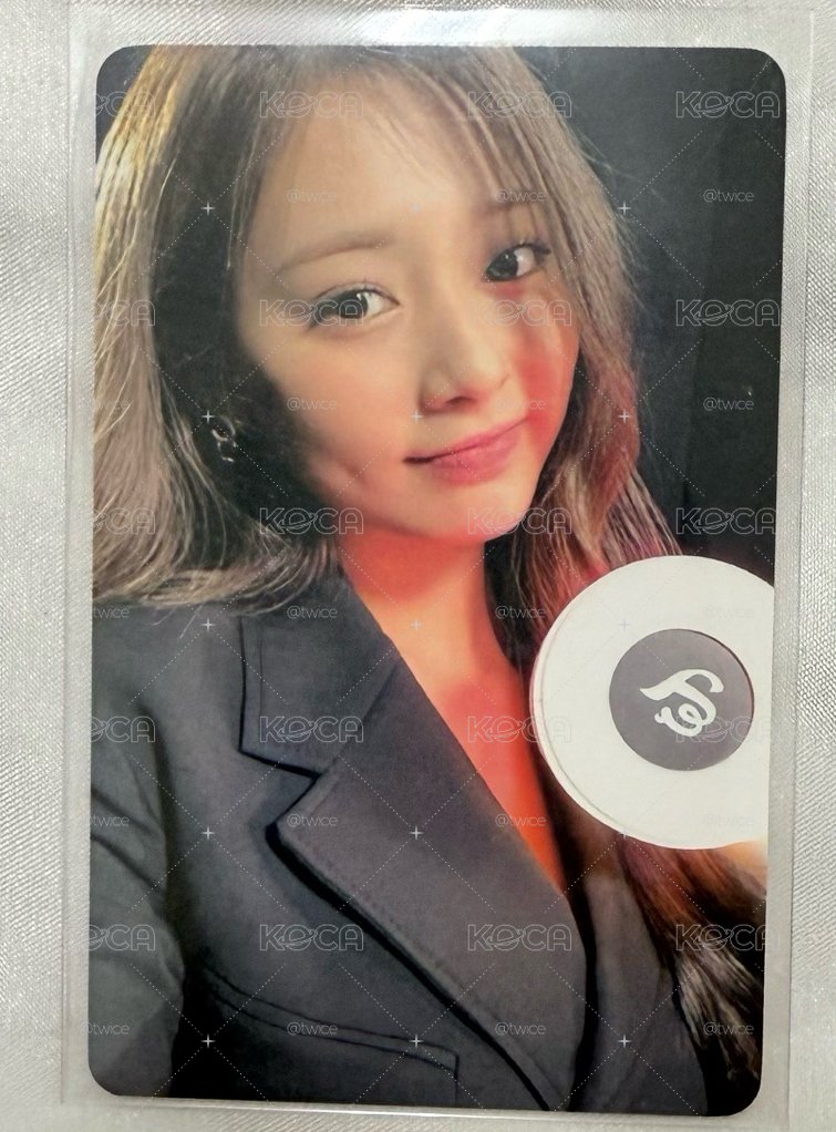 TWICE 子瑜 手燈卡