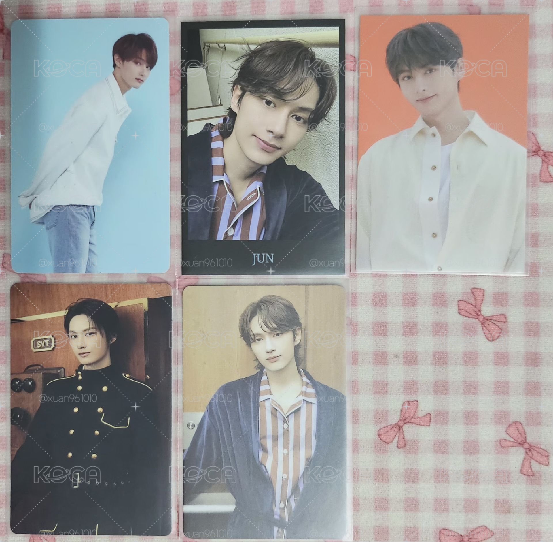 SEVENTEEN 文俊輝 小卡