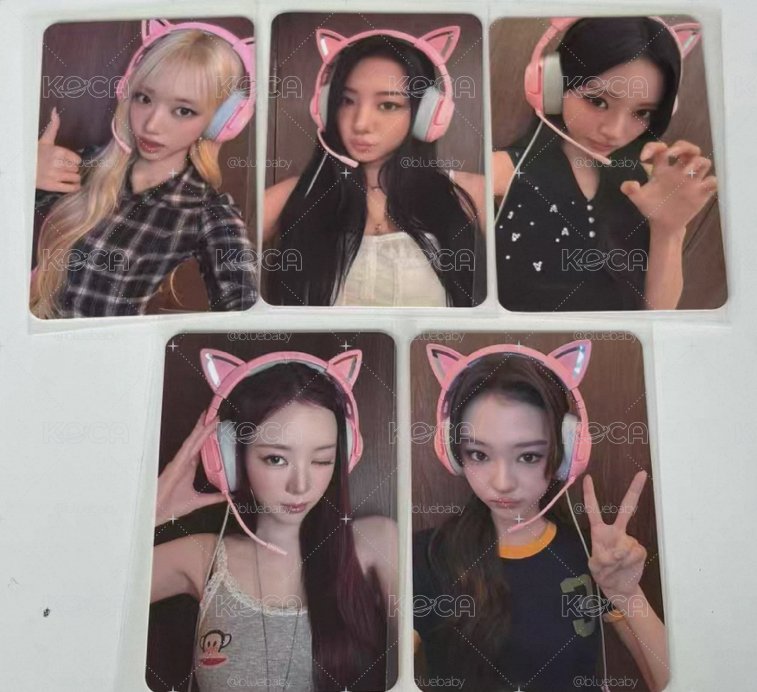 Meovv ms 耳機簽售一套 Sooin Gawon Anna Ella narin
