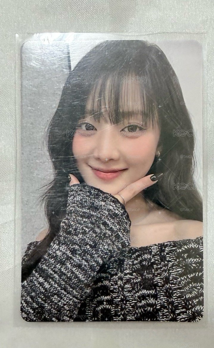 i-dle MINNIE 愛豆驛站 中文卡背