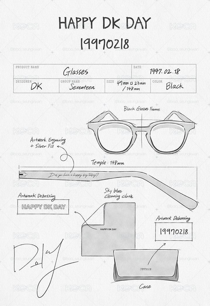 Happy DK day glasses