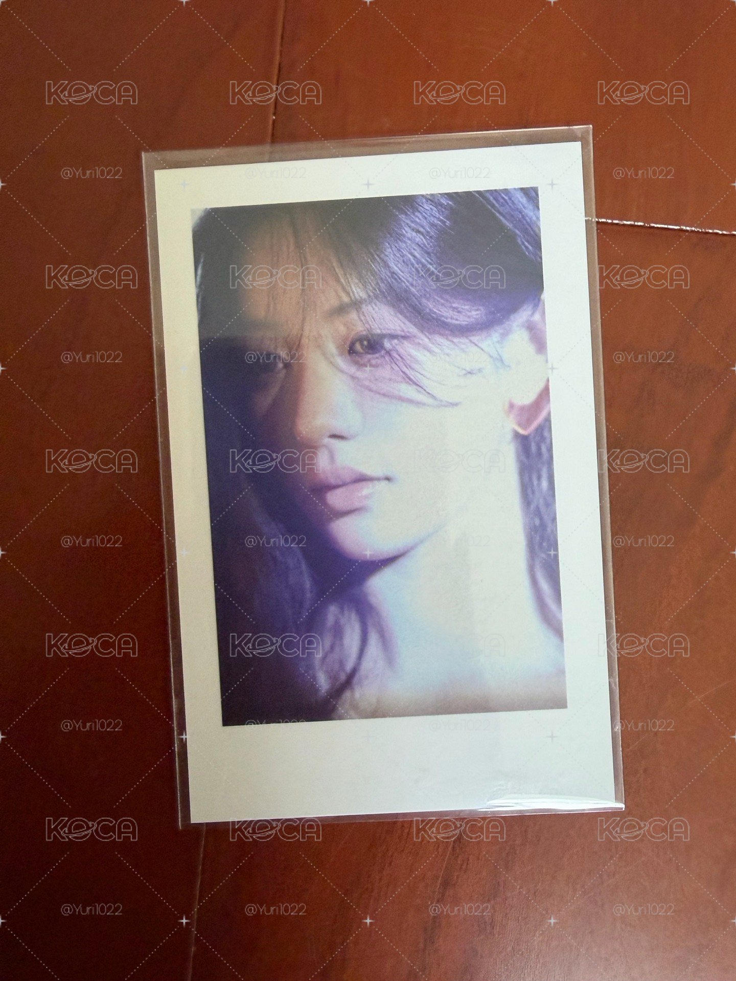 Minju SUPER REAL ME k4 特典卡 