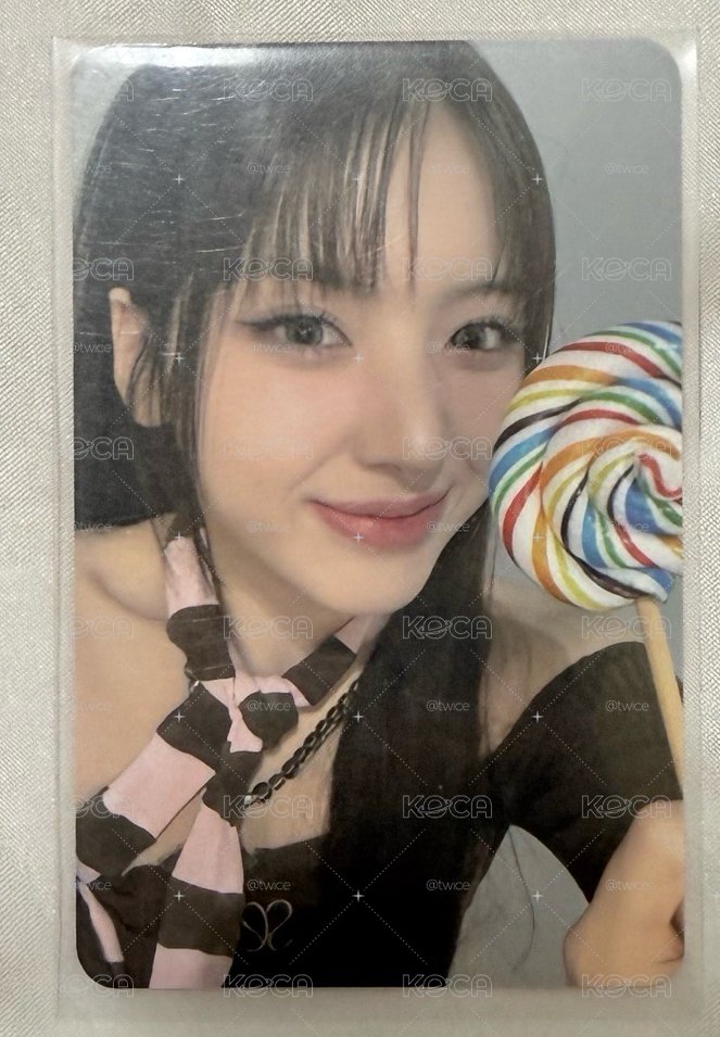 NMIXX JIWOO 棒棒糖啾