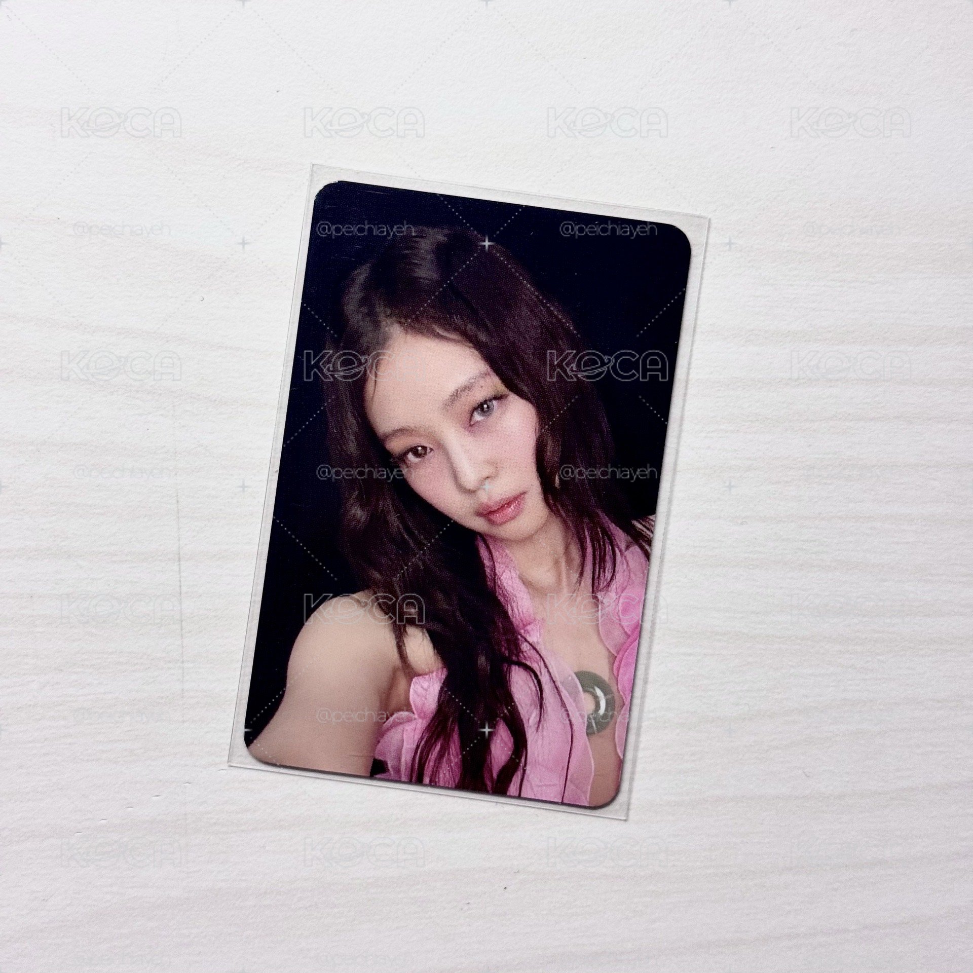 BLACKPINK 特典JENNIE 粉衣妮