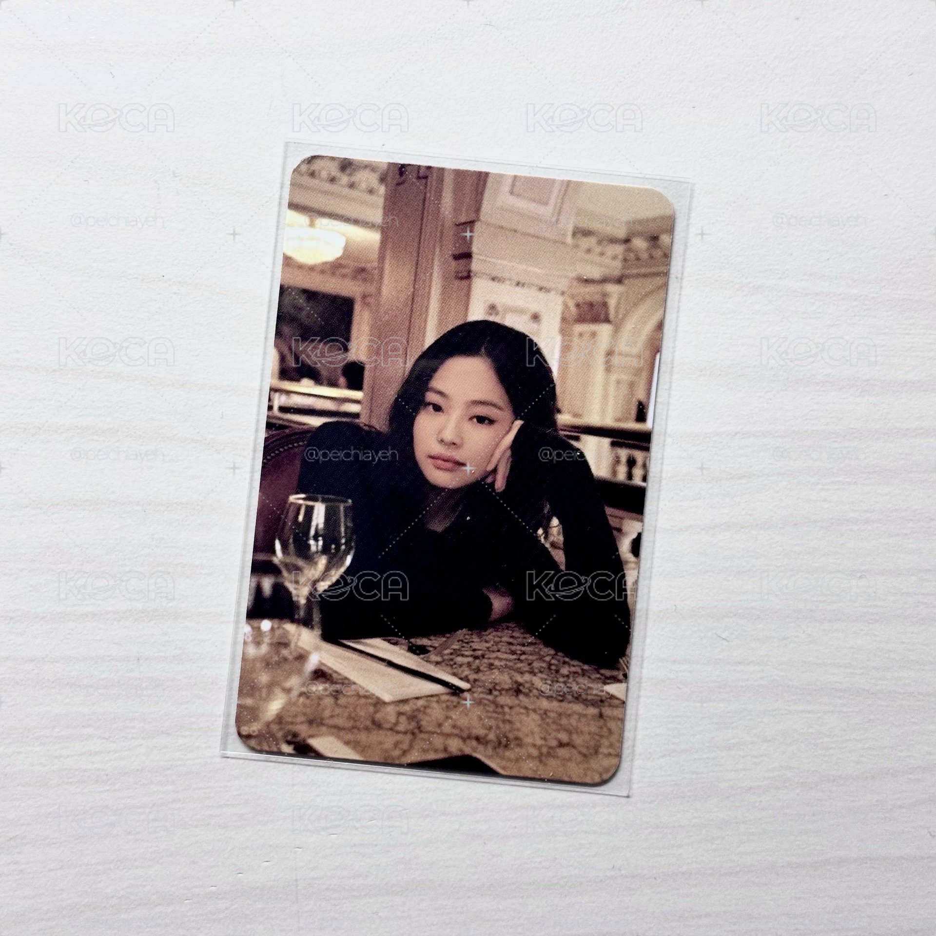 JENNIE 一期會員禮小卡