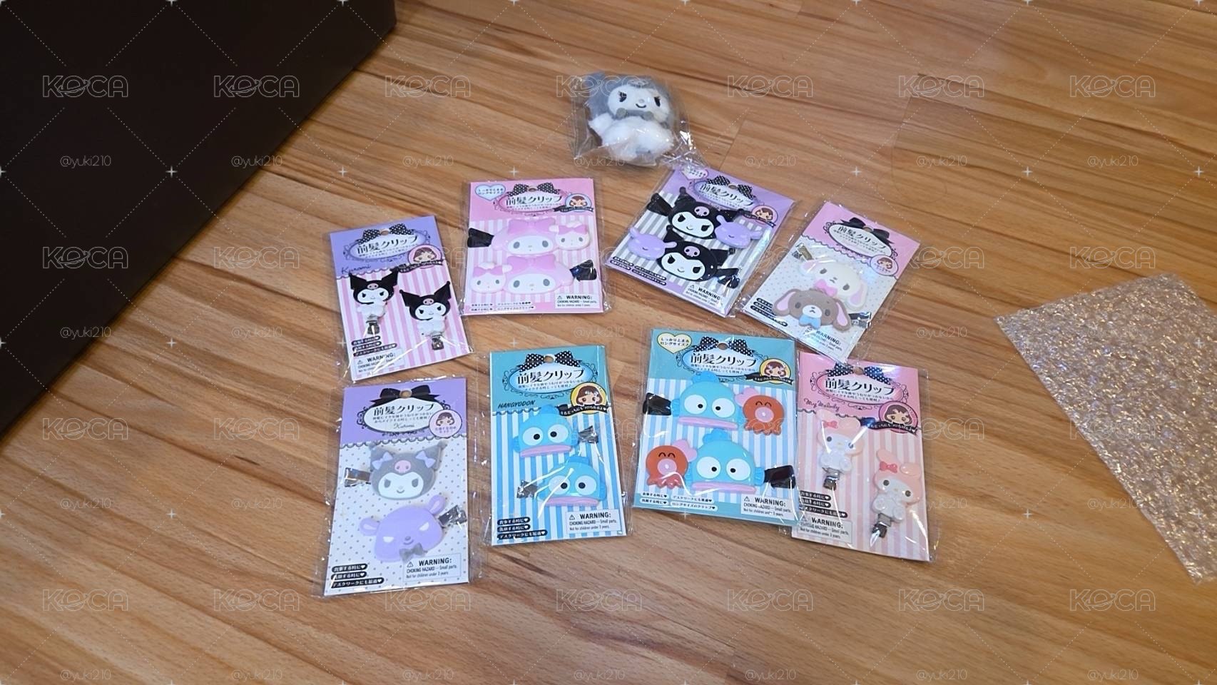 三麗鷗髮夾