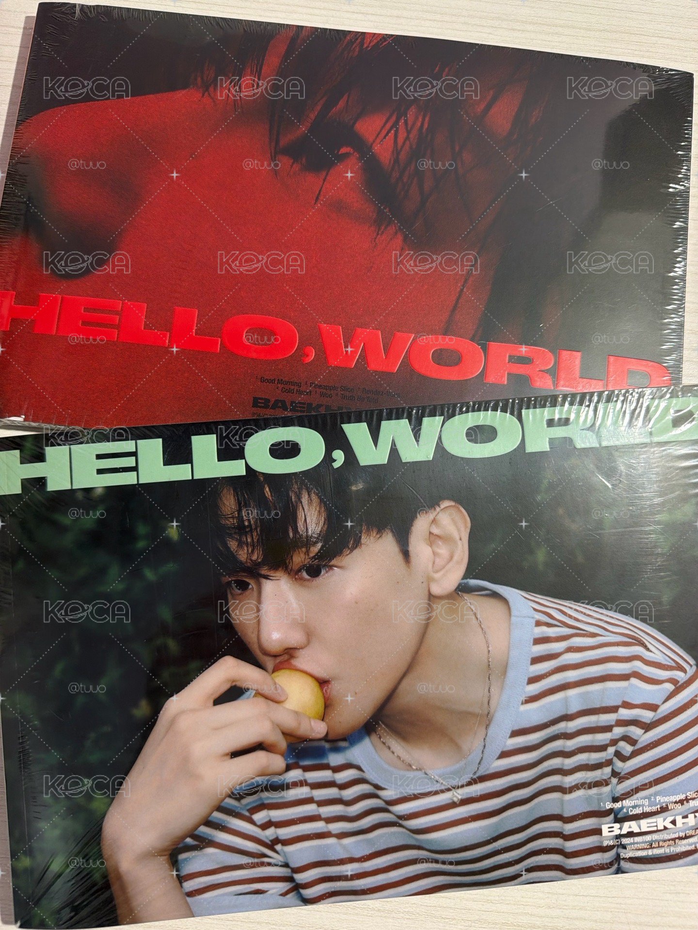 伯賢bolo4 Hello/World未拆專