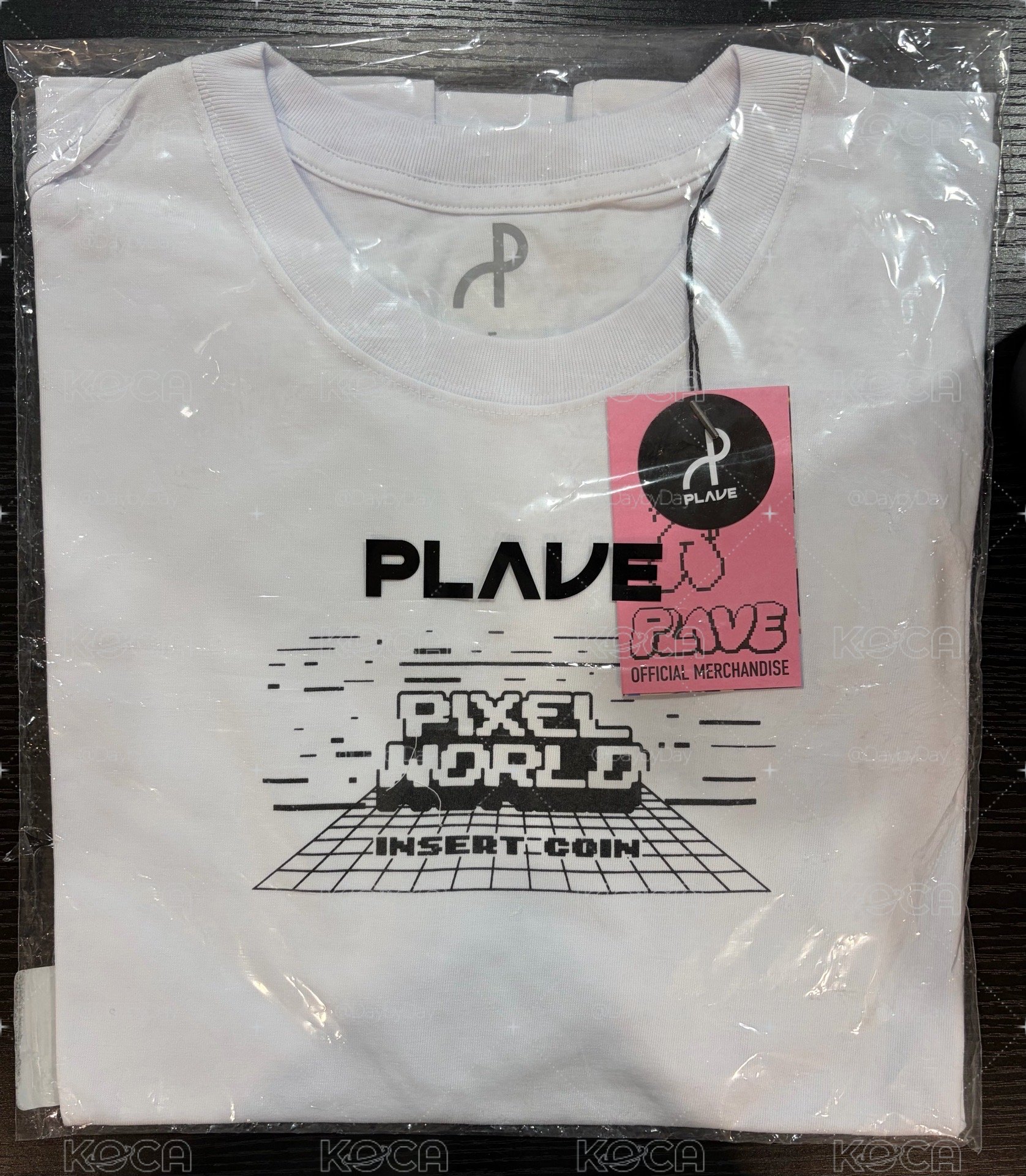 PLAVE 一週年快閃店 成員白T 全新未拆（需綁1000）
