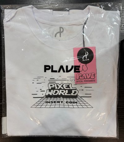 PLAVE 一週年快閃店 成員白T 全新未拆（需綁1000）