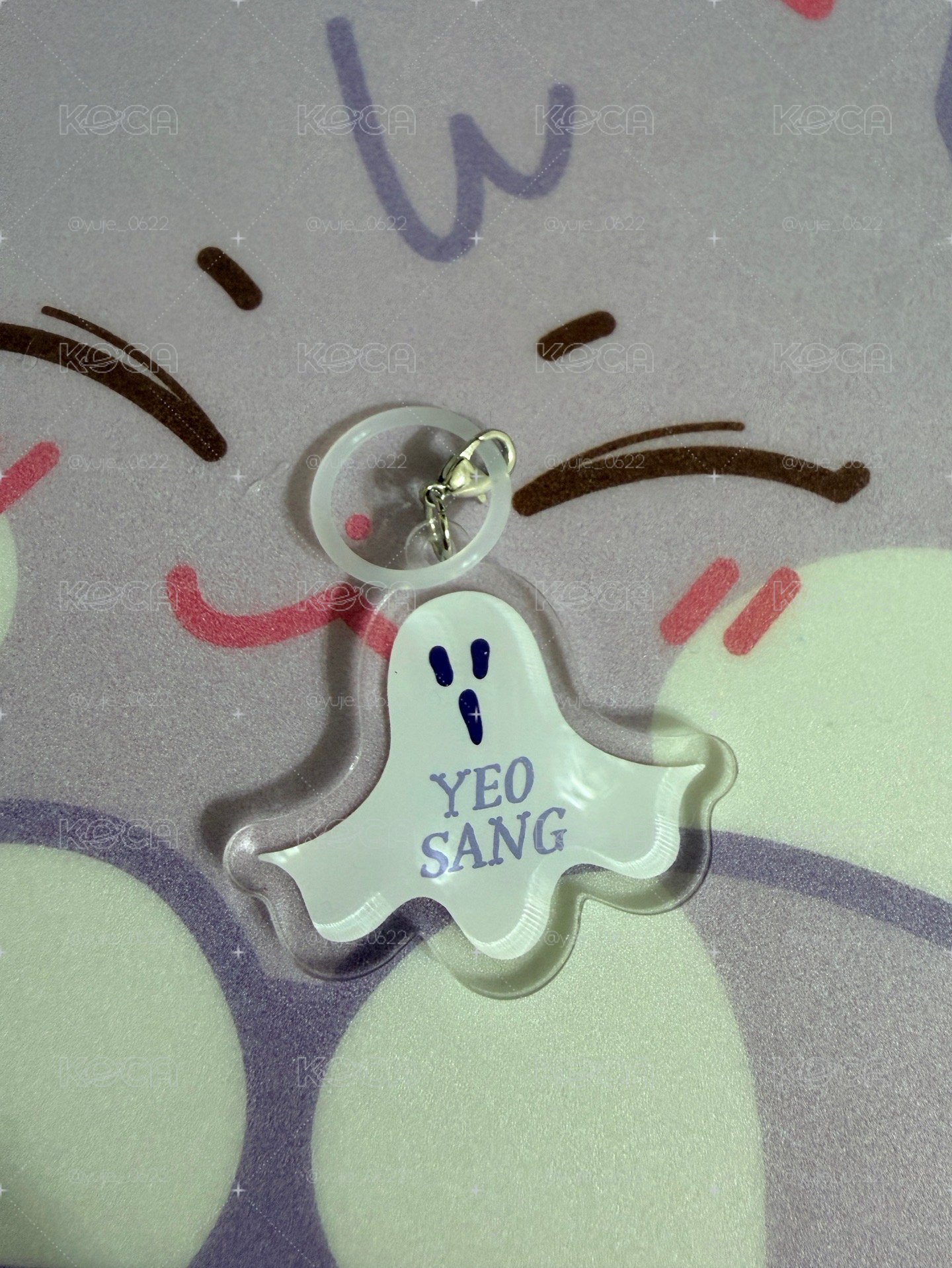 呂尚 26' 飯咪 JP 吊飾 ACRYLIC CHARM 