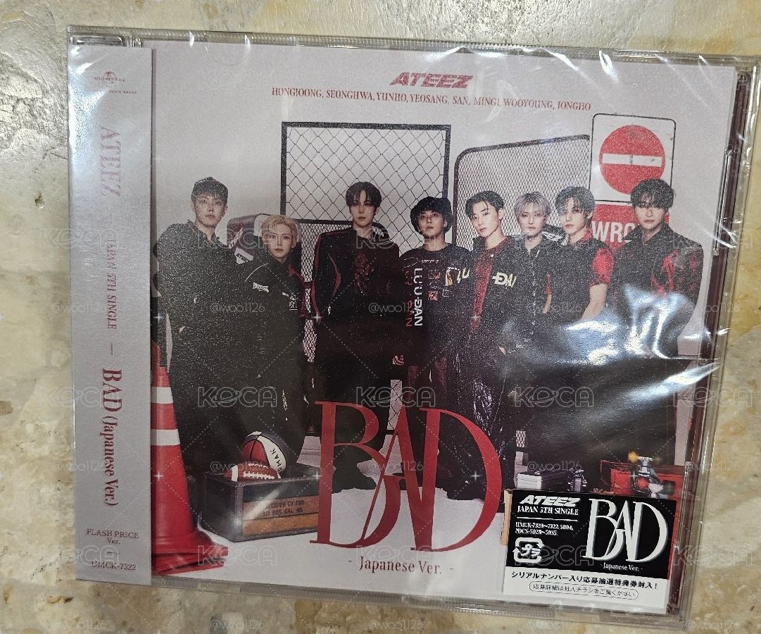 ATEEZ BAD 日專