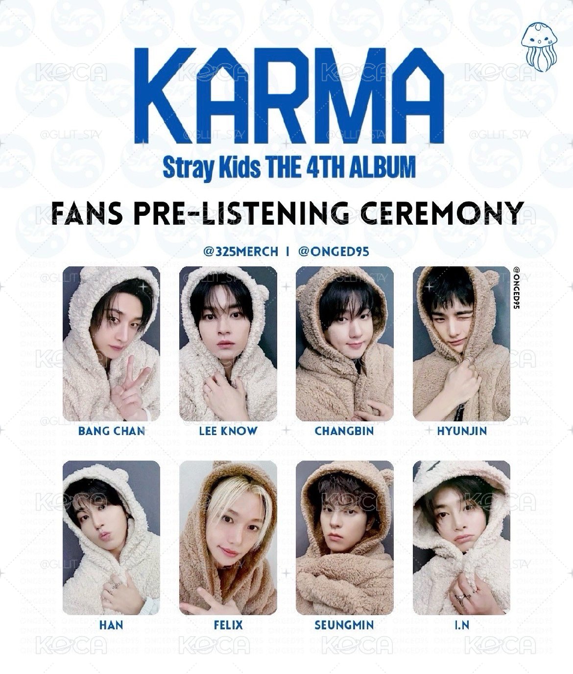 KARMA fans 特典卡 視聽會一套