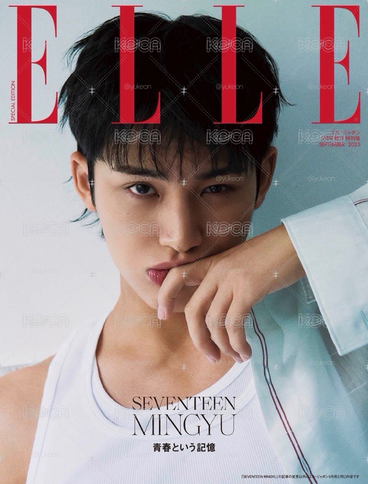 雜誌 Elle japan 9月號雜誌 全新未拆