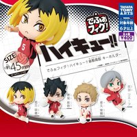 多美 Takara Tomy Arts 吊飾 T-ARTS扭蛋/排球少年Q版公仔吊飾／音駒高校/單入隨機