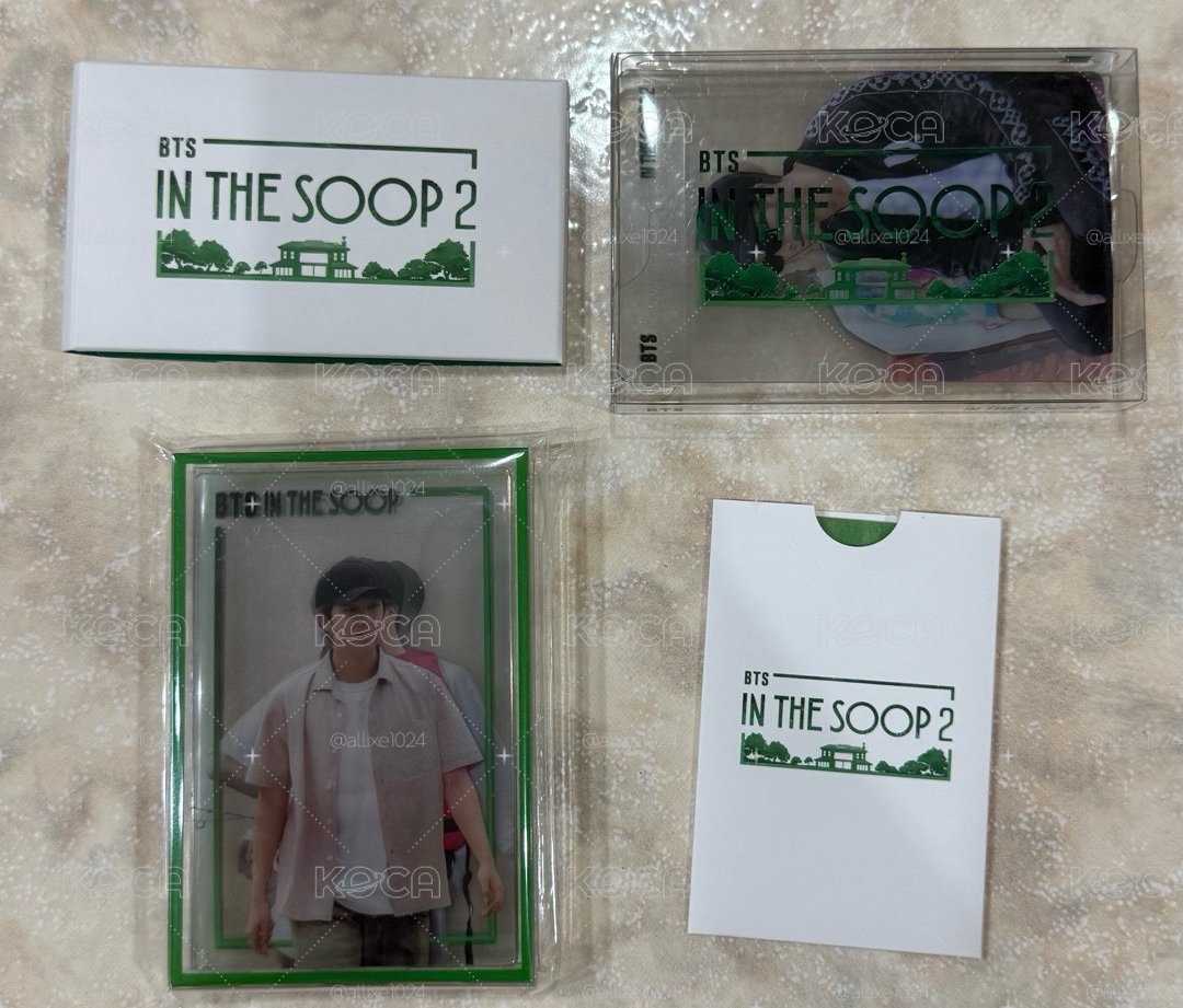 BTS IN THE SOOP 周邊