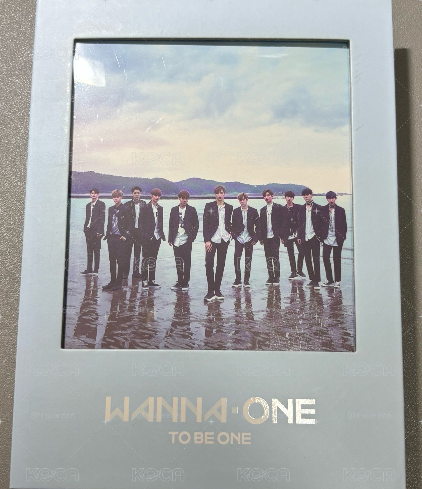 Wanna one 1x1=1 To be one專輯 出道專 藍版