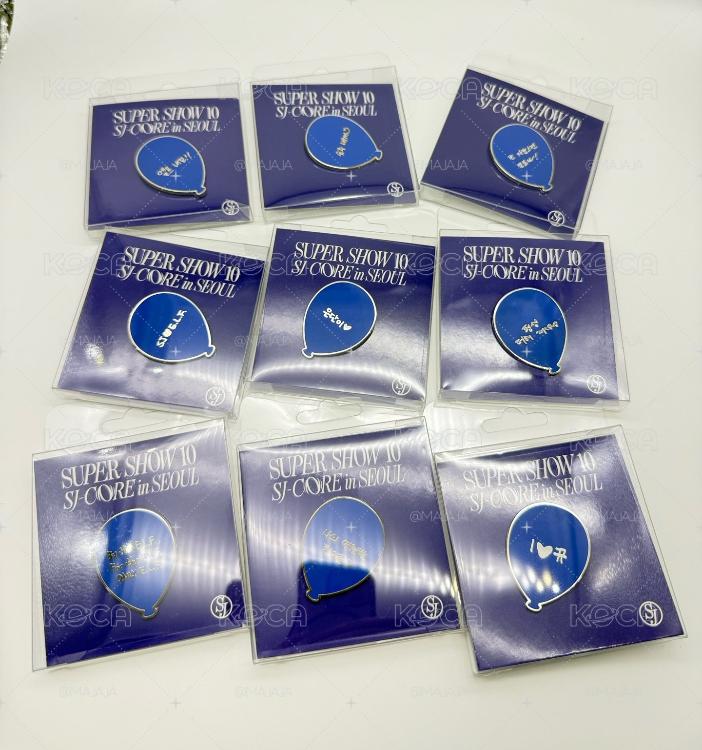 現貨全新 SJ SS10 安可場 手寫徽章