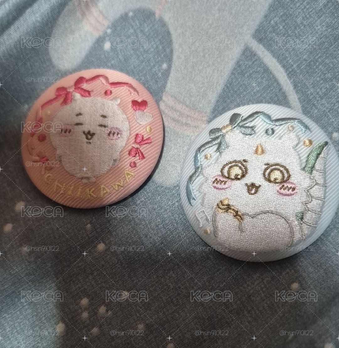 吉伊卡哇刺繡徽章