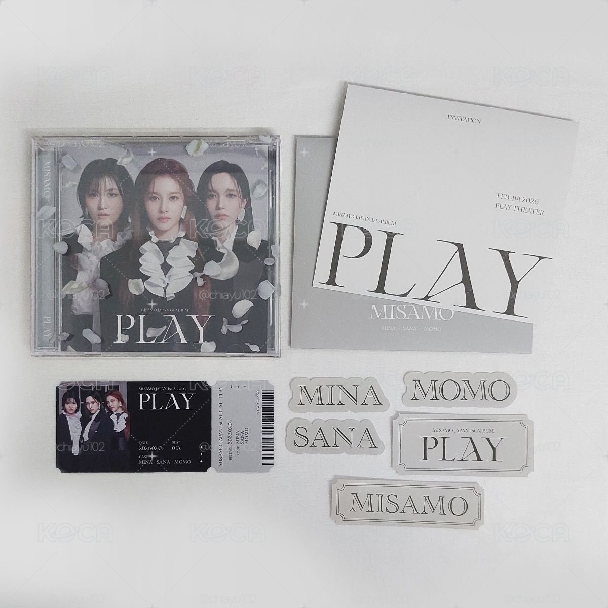 MISAMO PLAY B盤 空專