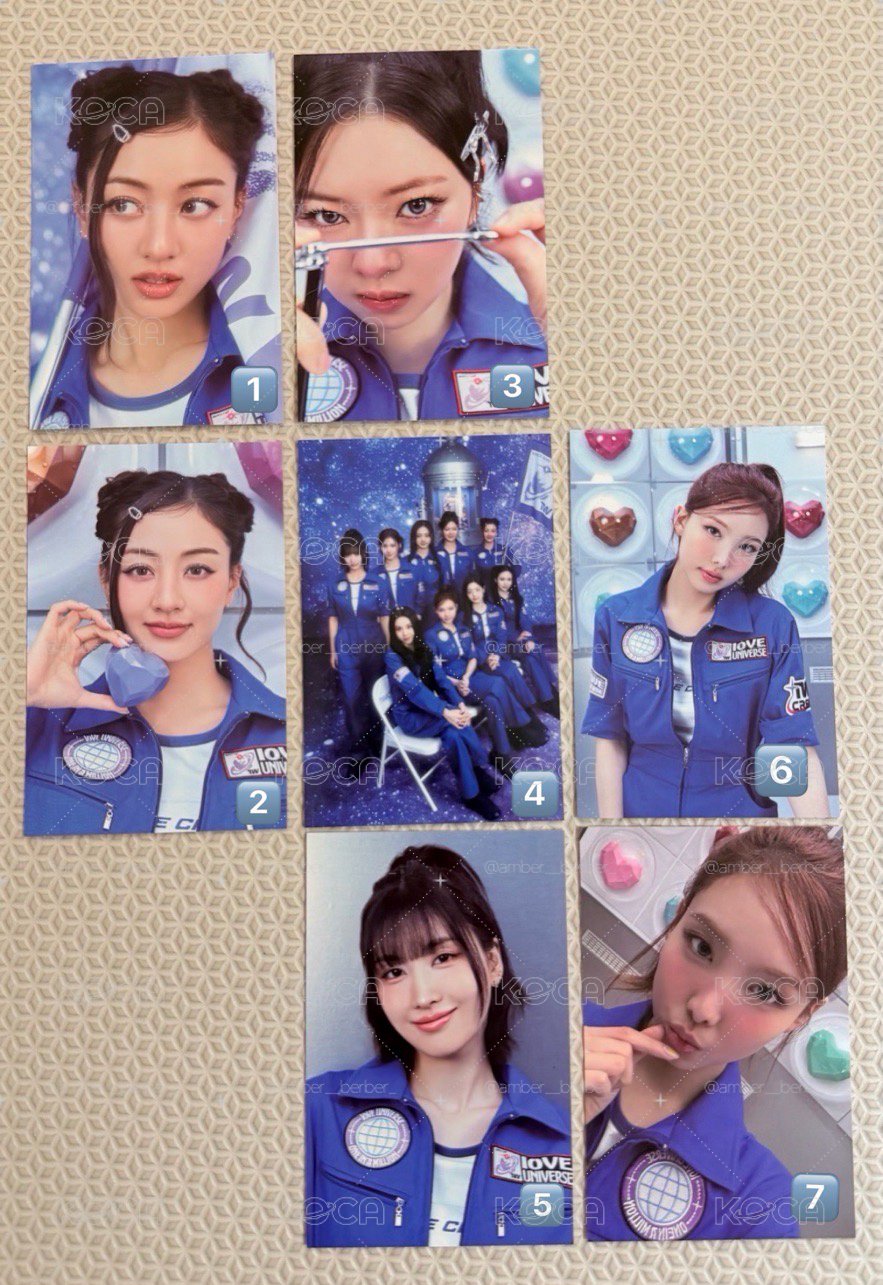 TWICE十週年 隨機卡
