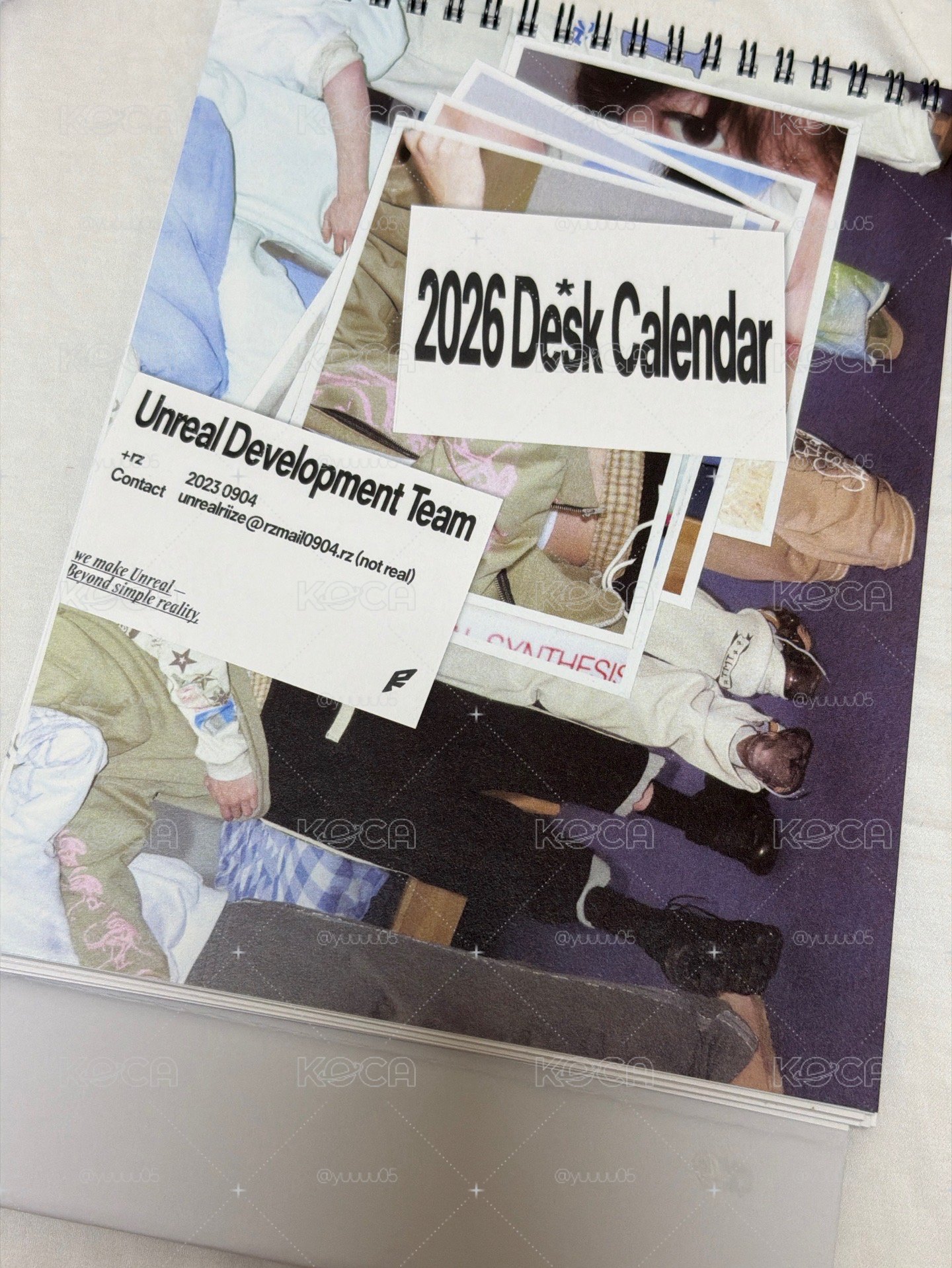 RIIZE 2026年曆 桌曆 