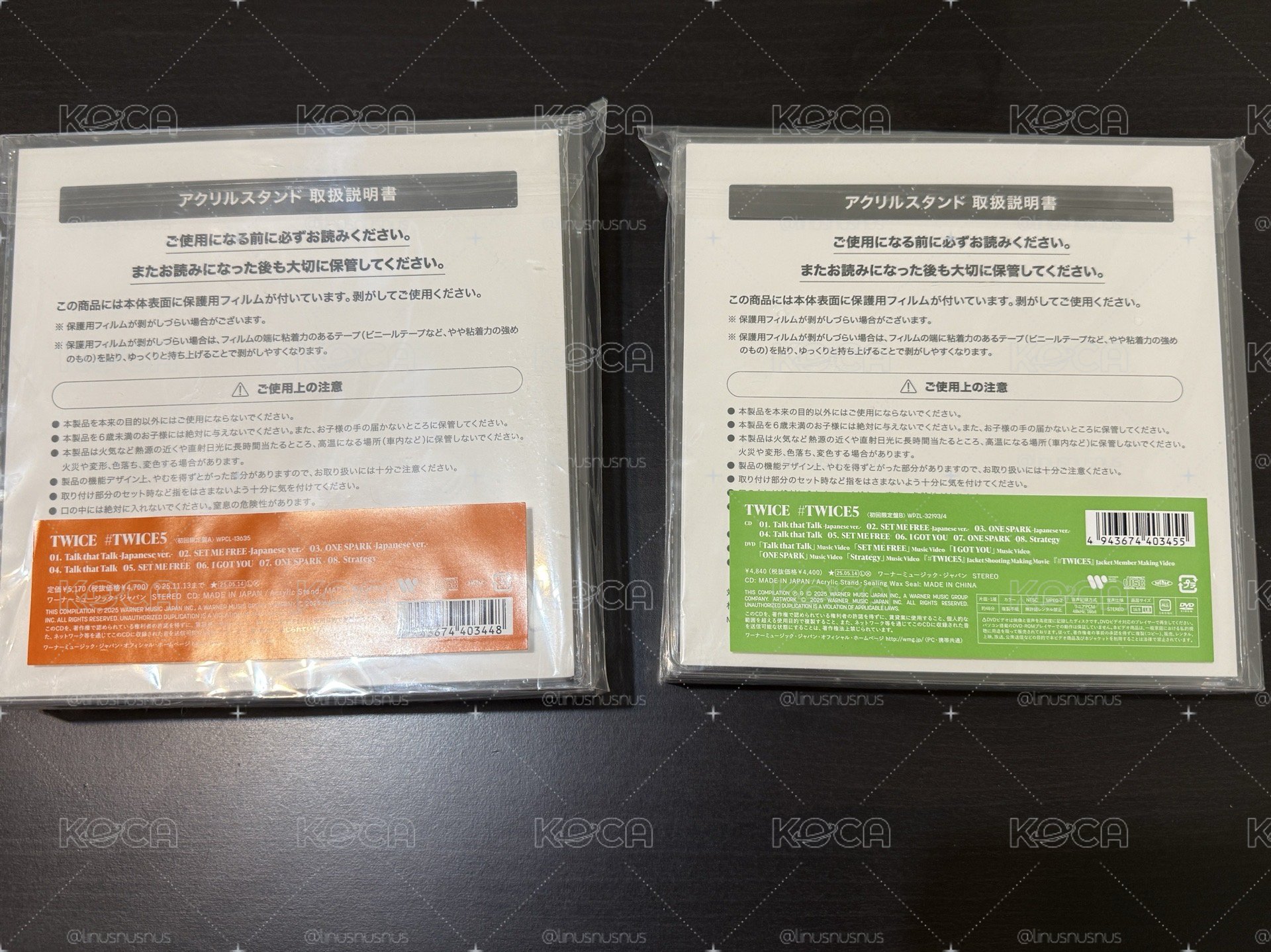TWICE JP精選五 專輯 初回限定A盤 初回限定B盤
