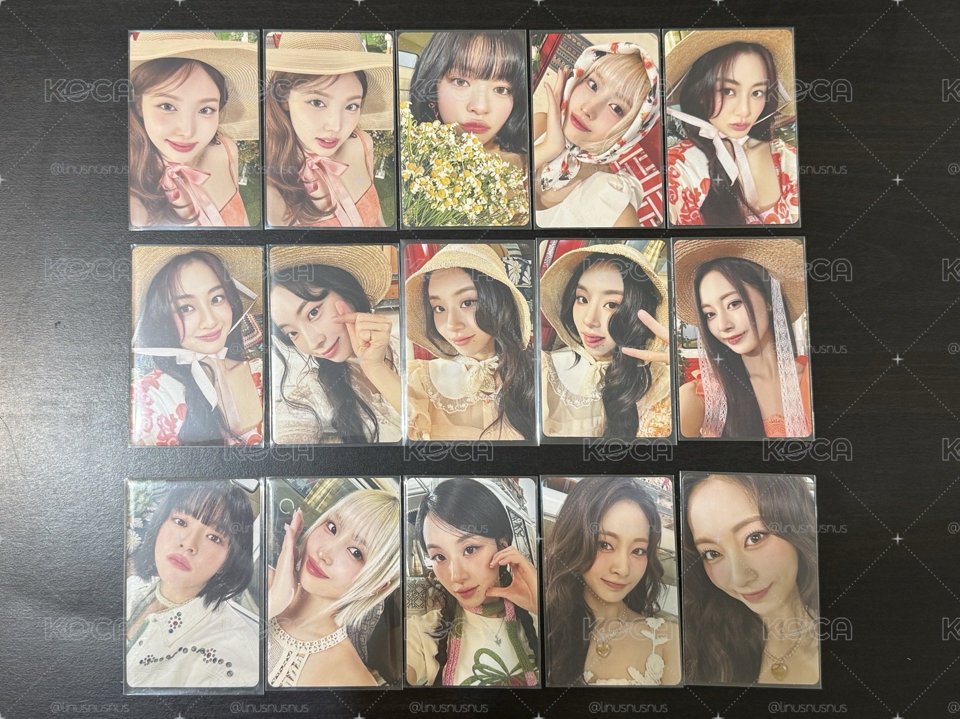 TWICE JP精選五 初回限定A/B盤 專輯卡