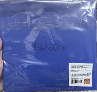 SJ SS10 安可場週邊 票卡冊